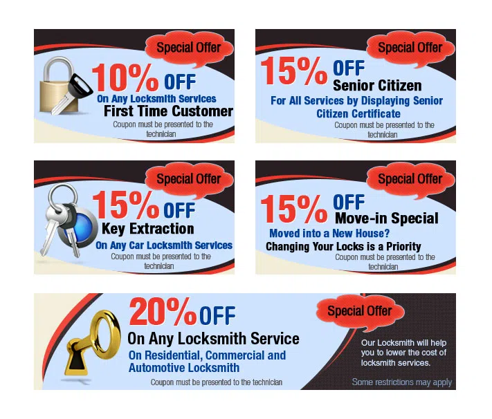 Matteson IL Locksmith Store Matteson, IL 708-465-1260 - coupon2-set-five